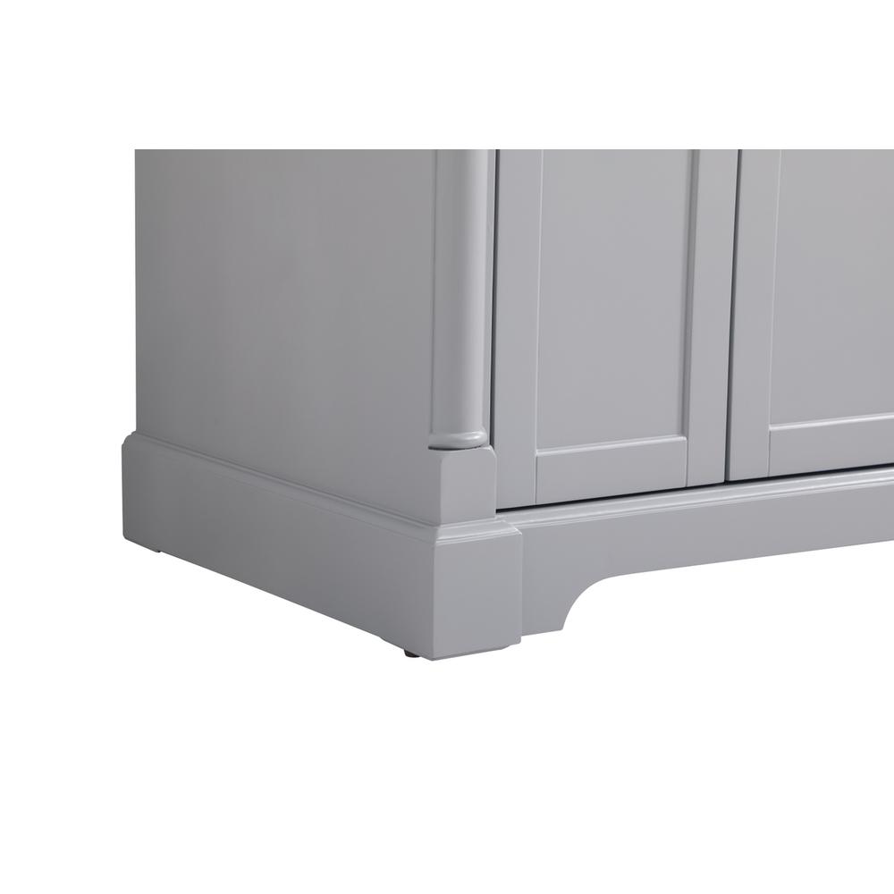 36 inch Single bathroom vanity in  Grey. Picture 13
