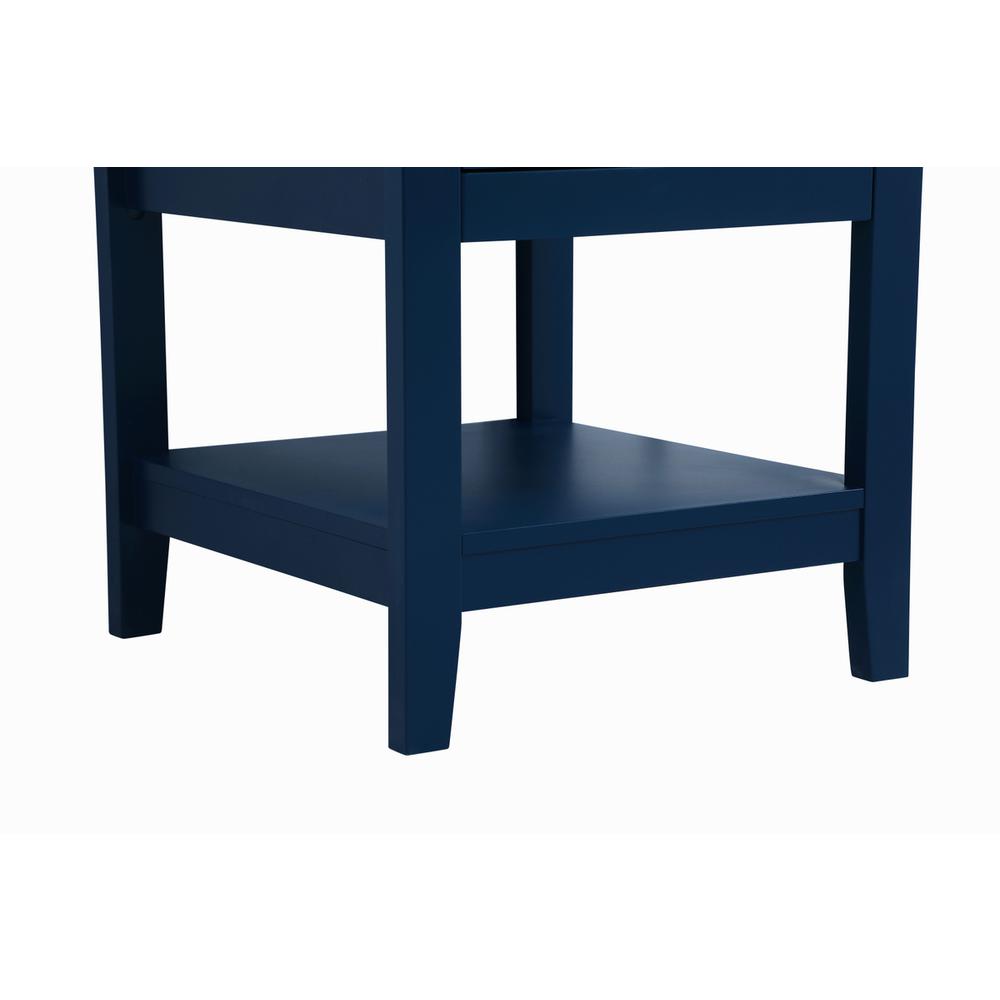 18 inch Single Bathroom Vanity in Blue. Picture 12