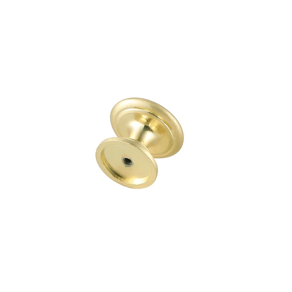 Kaid 1.2" Diameter Brushed Gold Mushroom Knob Multipack (Set of 10). Picture 4