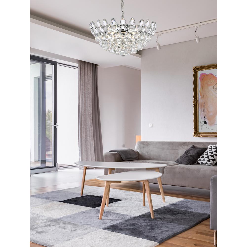 Emilia 20 inch pendant in chrome. Picture 8