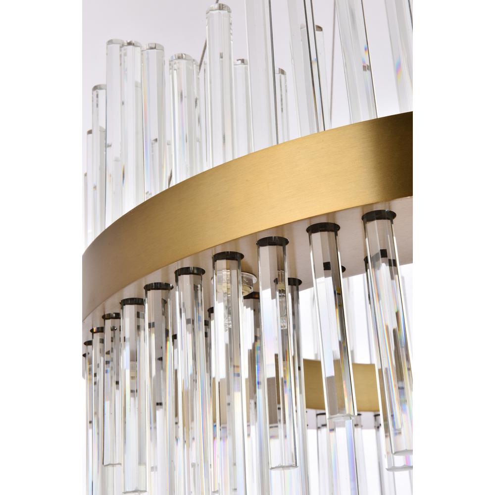 Dallas 16 light Gold Chandelier Clear Royal Cut Crystal. Picture 5