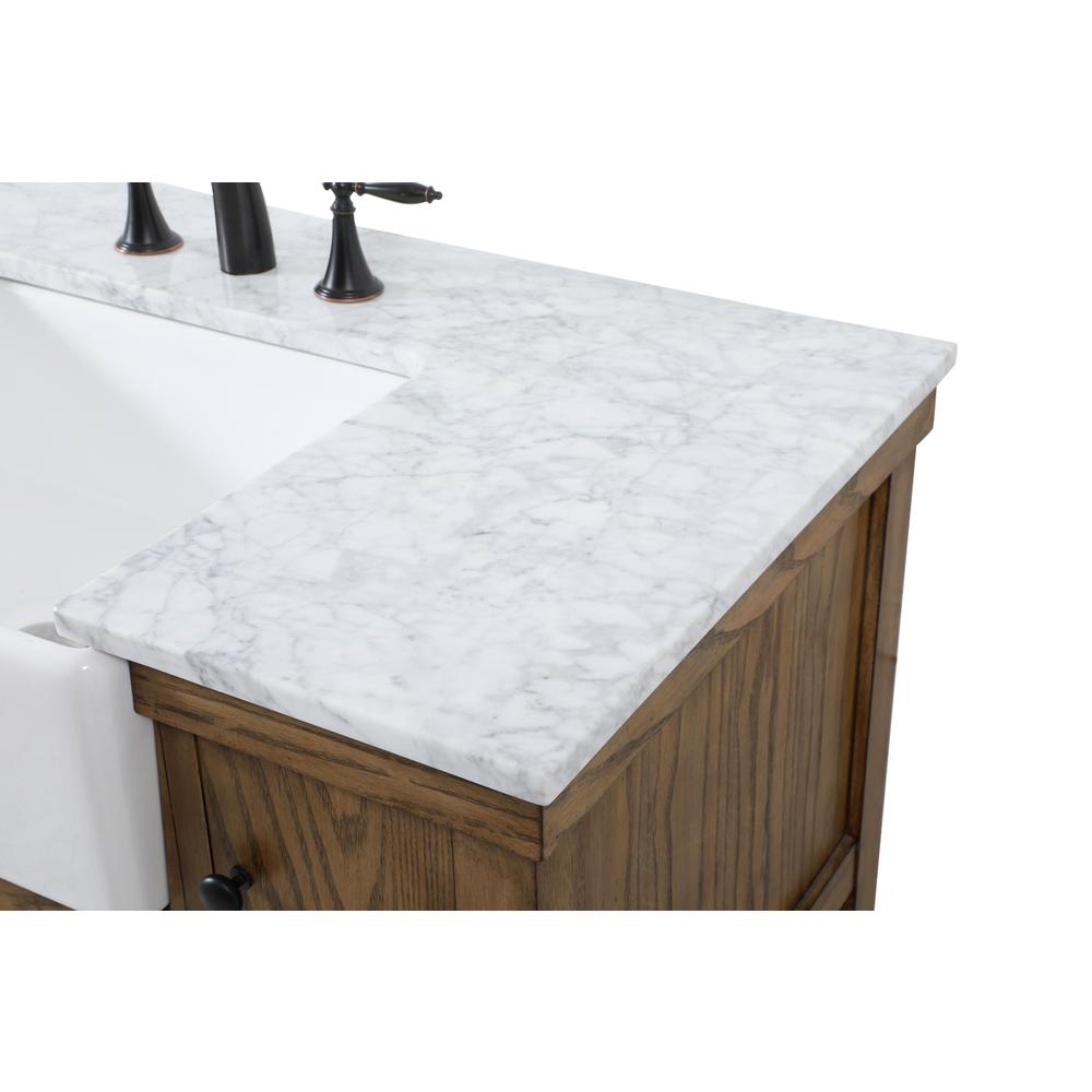 42 inch Single bathroom vanity in driftwood. Picture 11
