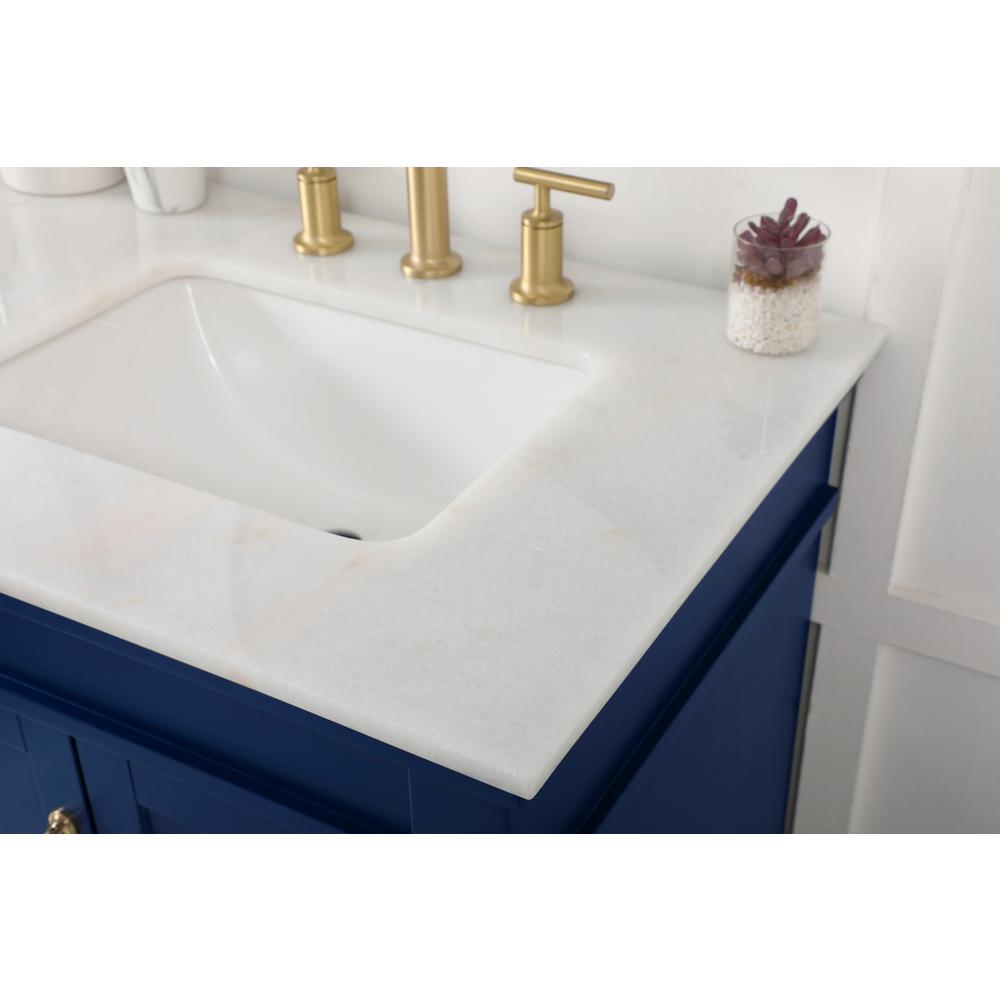60 inch double bathroom vanity in blue. Picture 5