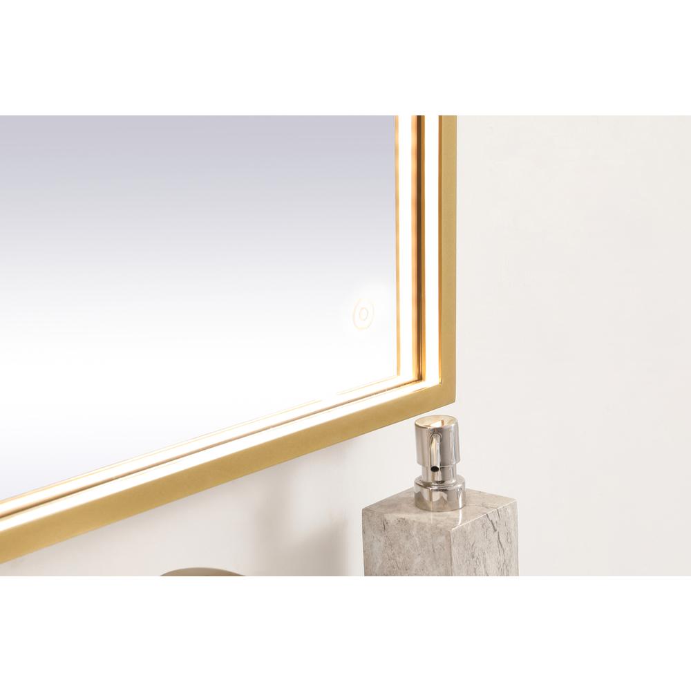 Pier 20x40 inch LED mirror with adjustable color temperature. Picture 6