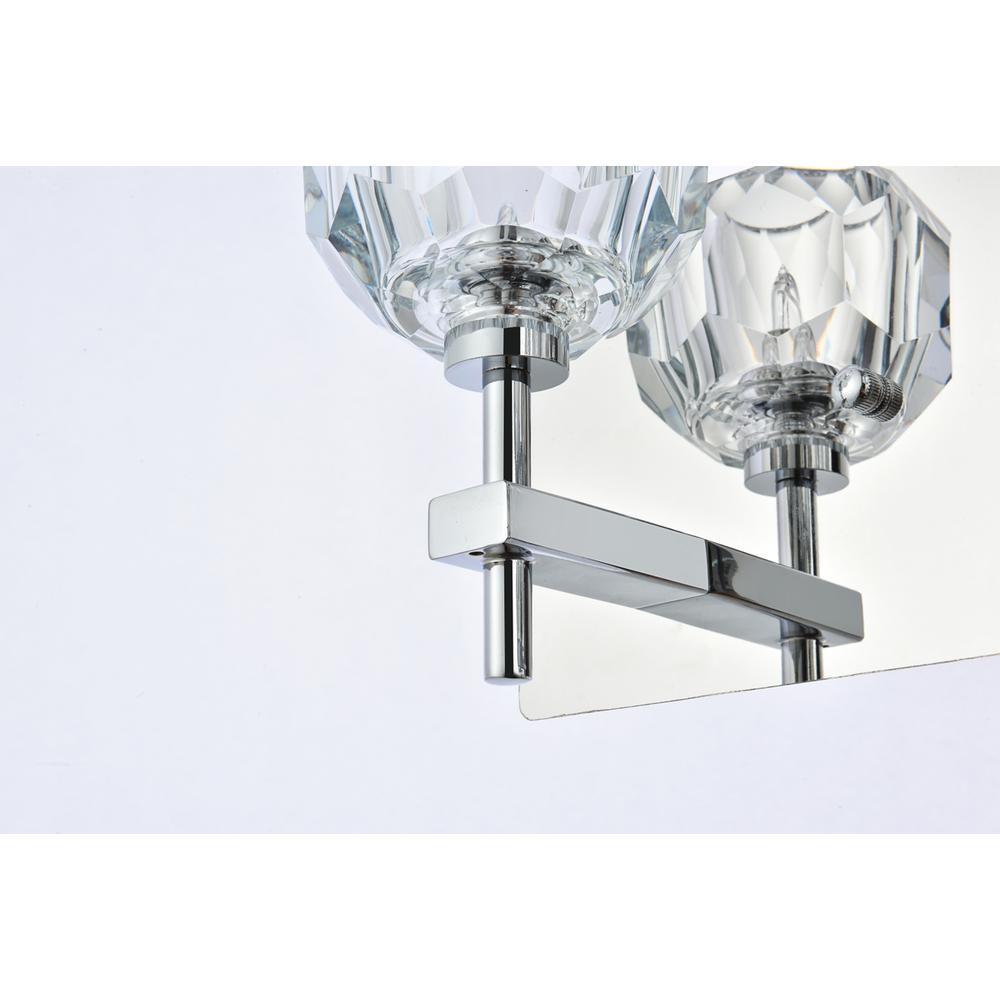 Graham 5 Light Wall Sconce in Chrome. Picture 4