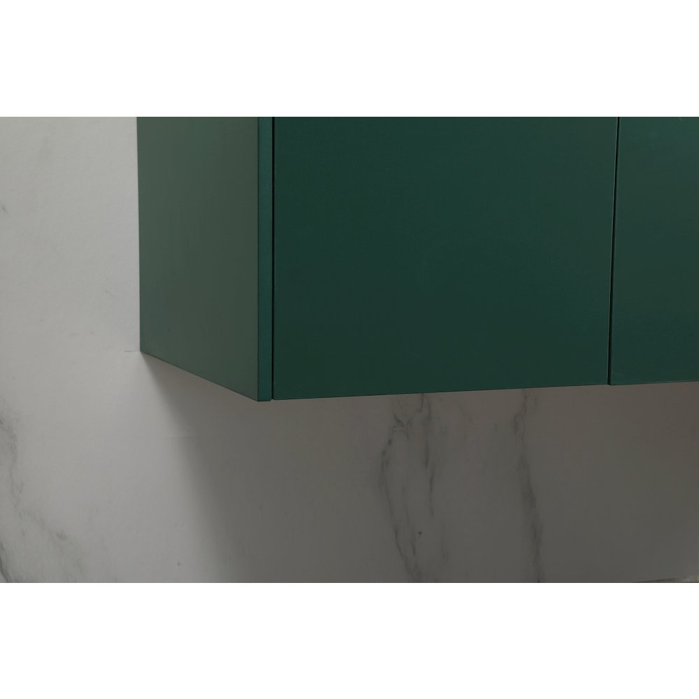 48 Inch Single Bathroom Vanity In Green. Picture 7