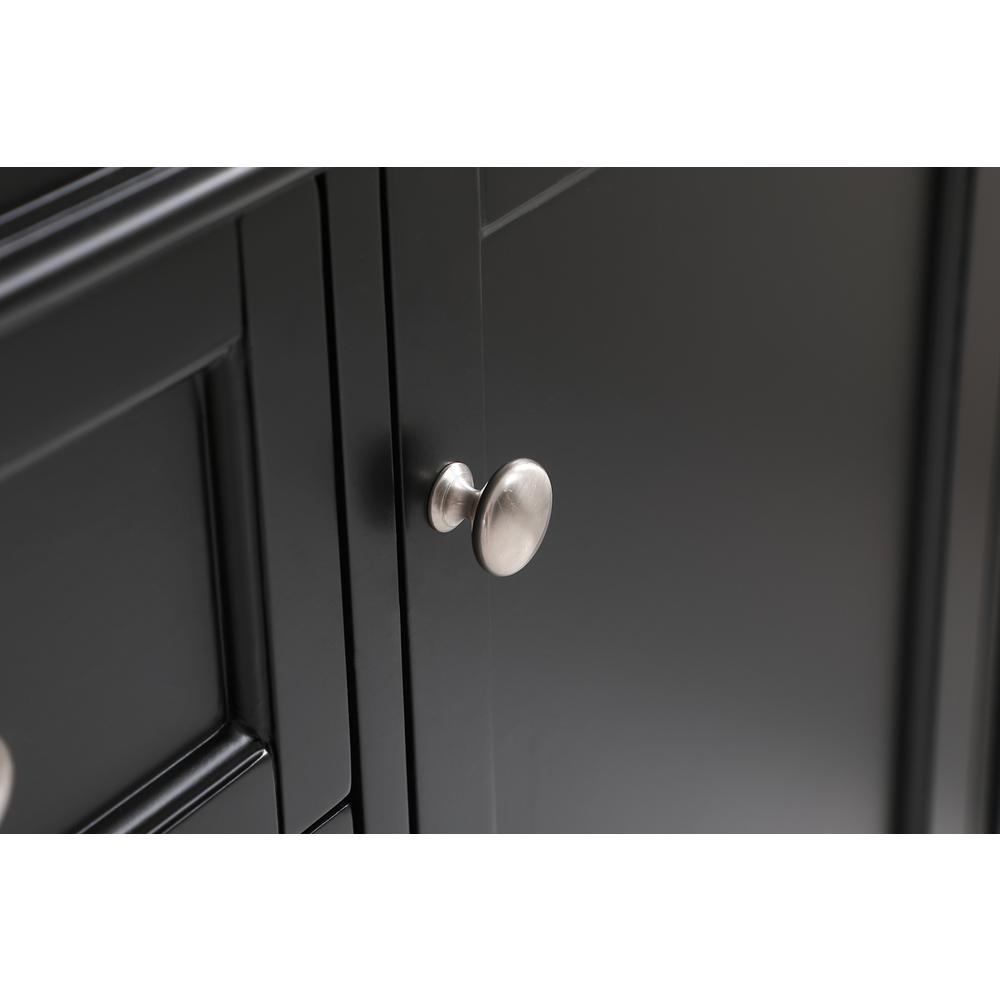 32 inch Single bathroom vanity in Black. Picture 12