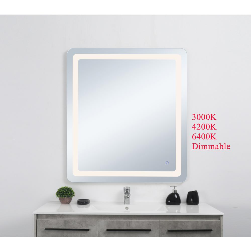 Genesis 36in x 40in soft edge LED mirror. Picture 9