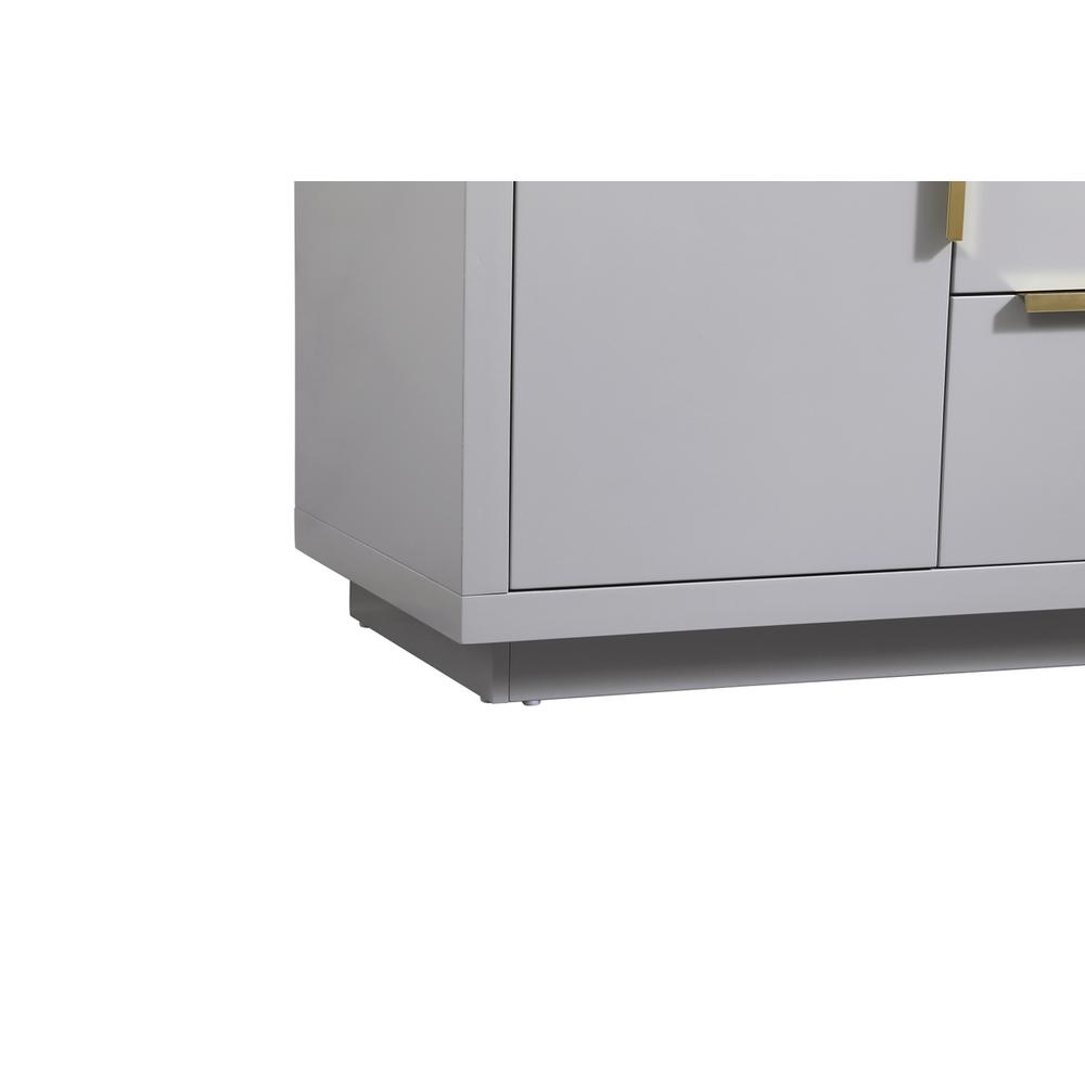 30 inch Single bathroom vanity in grey. Picture 13