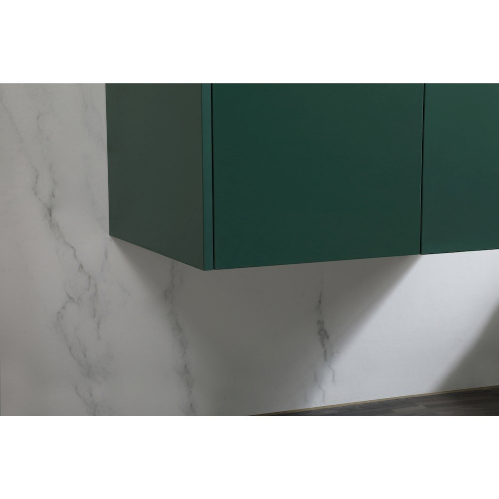 30 Inch Single Bathroom Vanity In Green. Picture 7