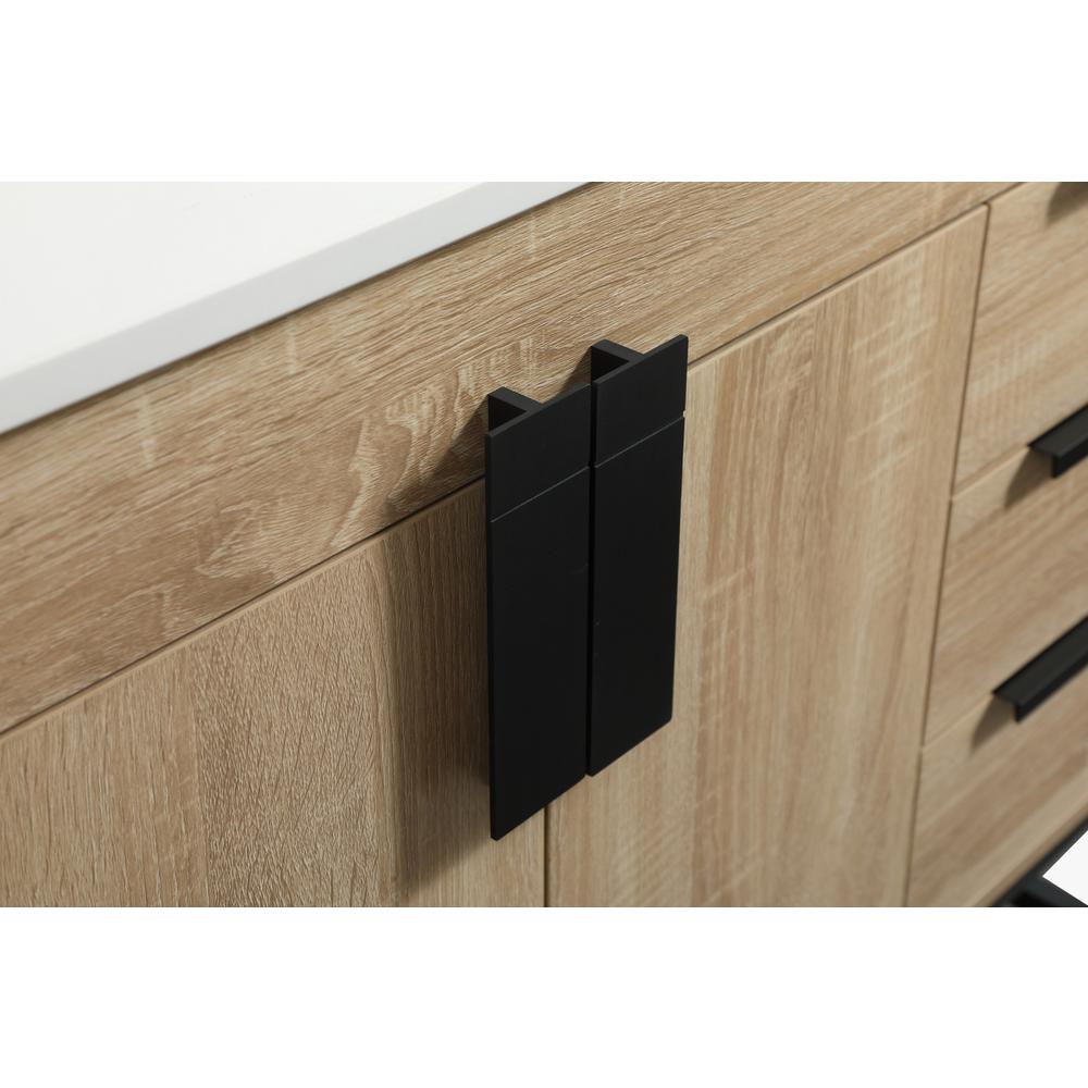 36 inch Single bathroom vanity in mango wood. Picture 12