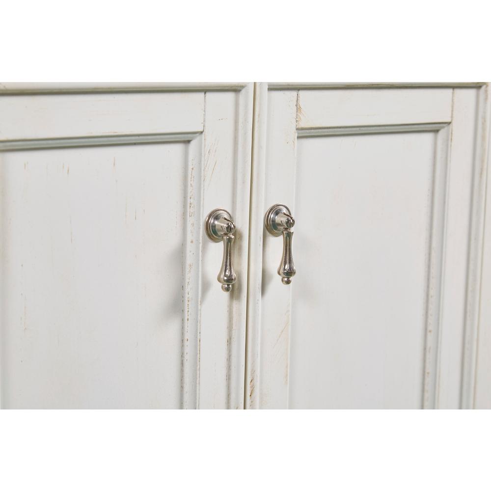 48 inch Single Bathroom vanity in Antique White. Picture 5