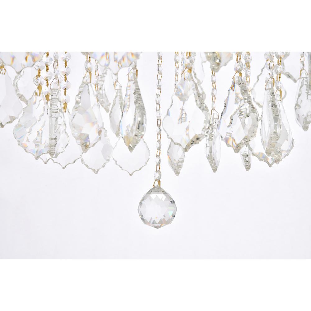 Maria Theresa 49 light Gold Chandelier Clear Royal Cut Crystal. Picture 3