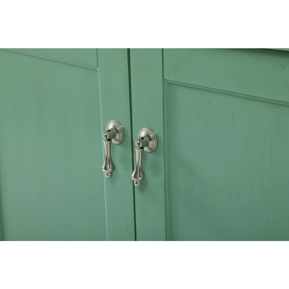 60 inch double bathroom vanity in vintage mint. Picture 12