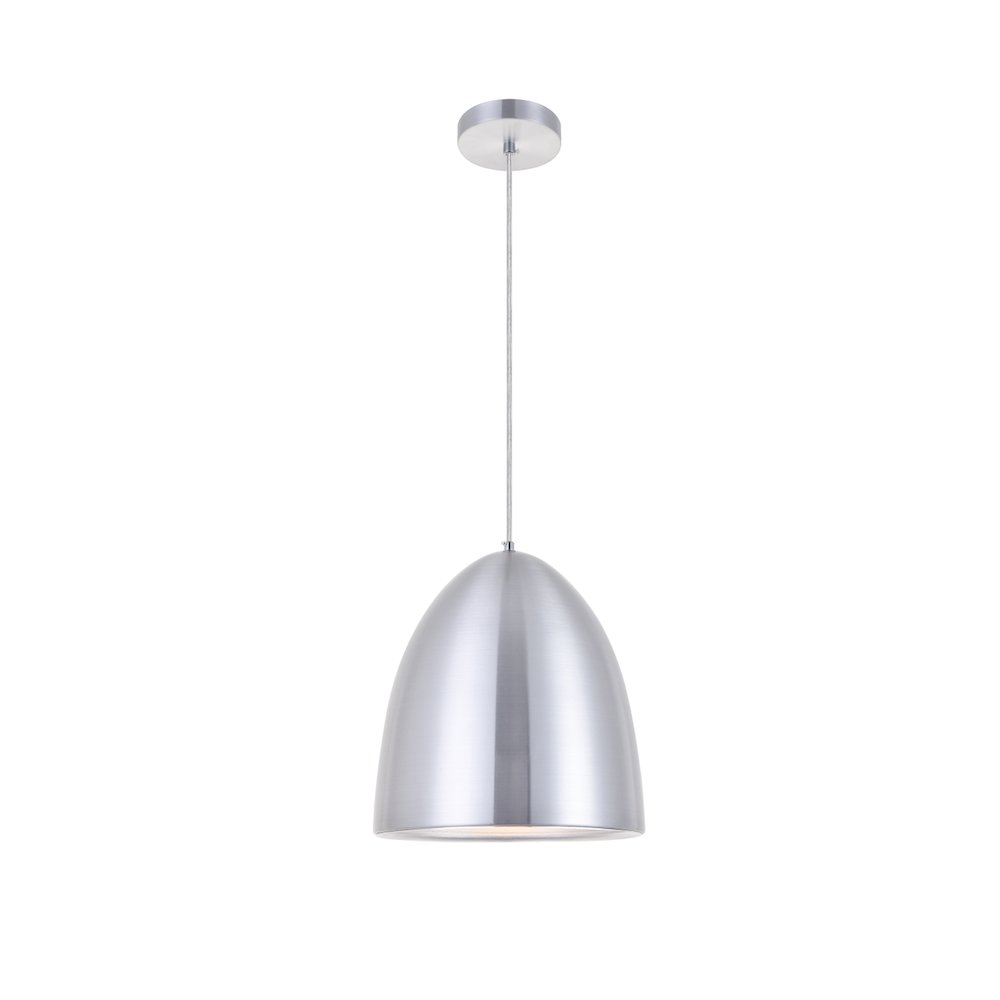 Circa 1 Light Burnished Nickel Pendant. Picture 1