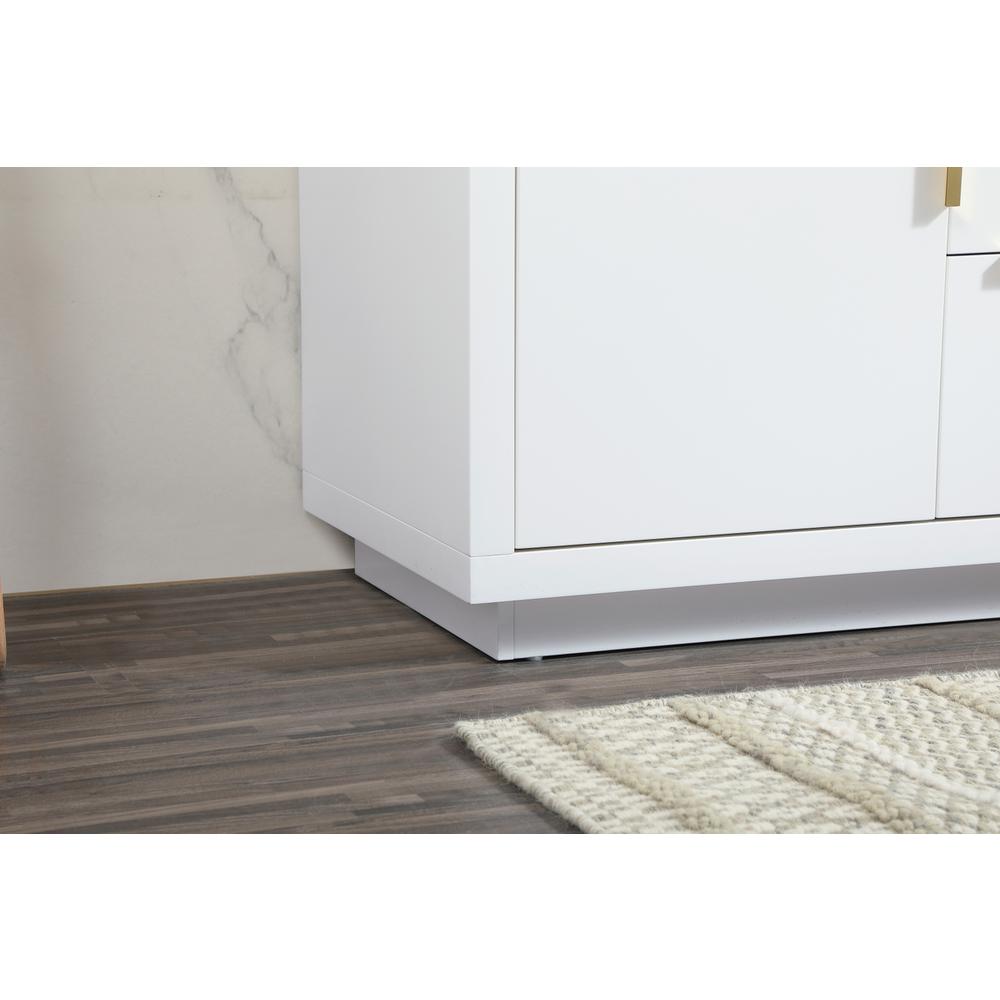 30 inch Single bathroom vanity in white. Picture 6