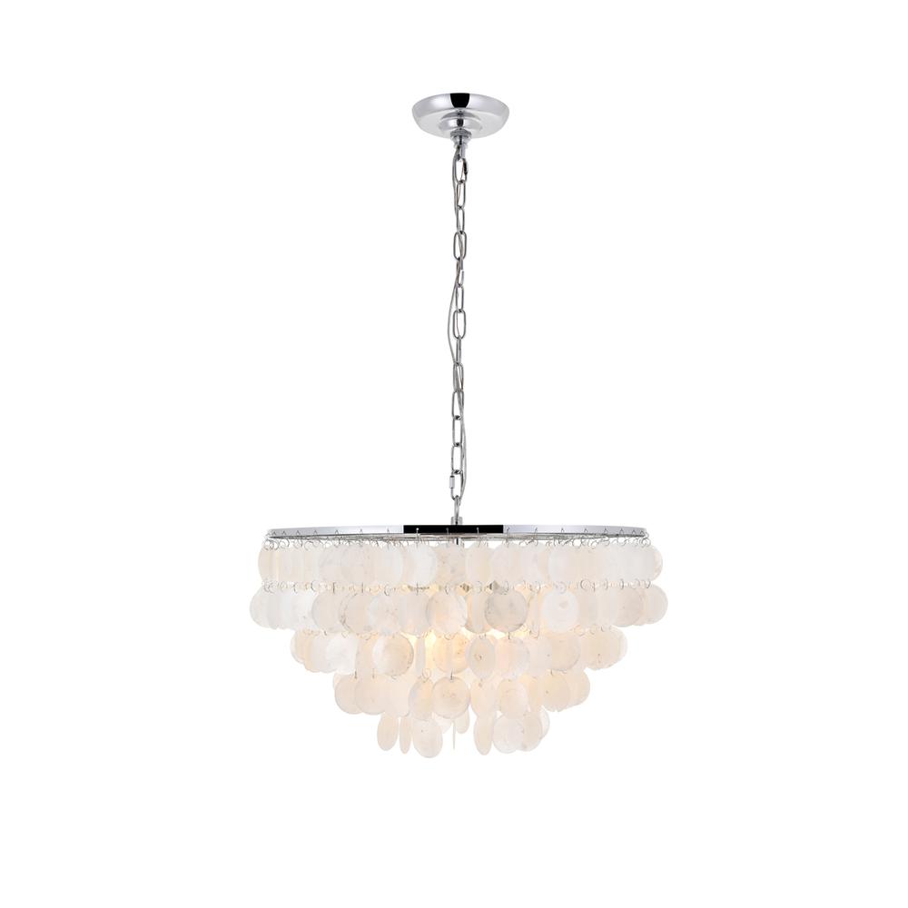 Selene 4 light Chrome Pendant. Picture 6