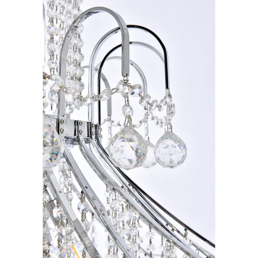 Toureg 20 light Chrome Chandelier Clear Royal Cut Crystal. Picture 4