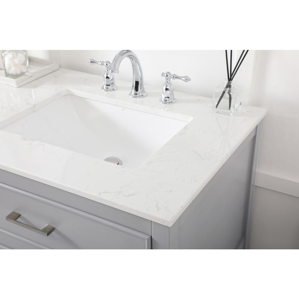 72 inch double bathroom vanity in gray. Picture 5