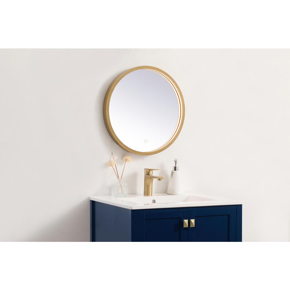 Pier 18 inch LED mirror with adjustable color temperature. Picture 4