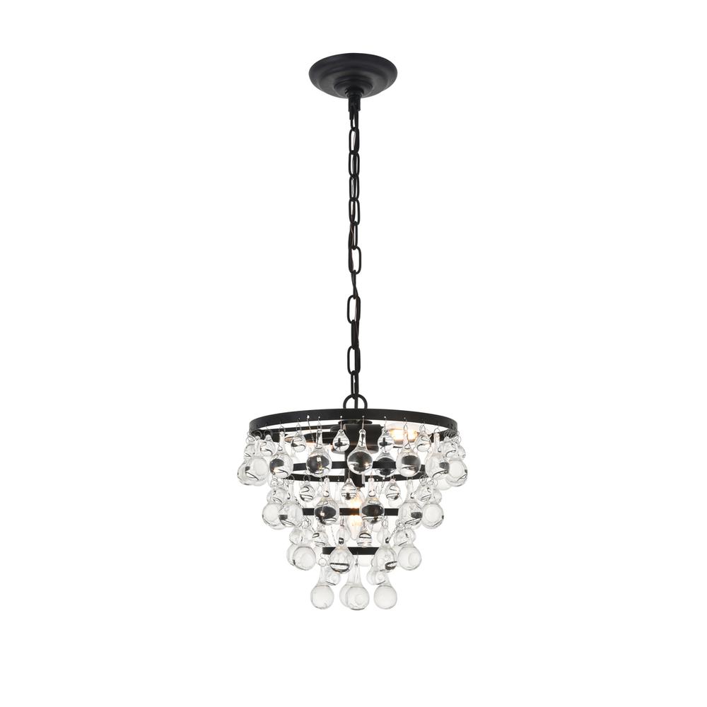 Kora 3 light Black Pendant. Picture 6
