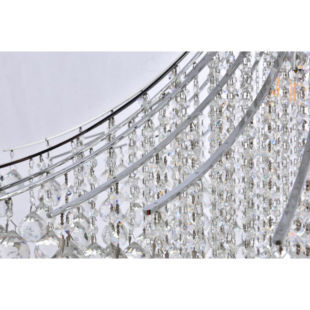 Toureg 20 light Chrome Chandelier Clear Royal Cut Crystal. Picture 5