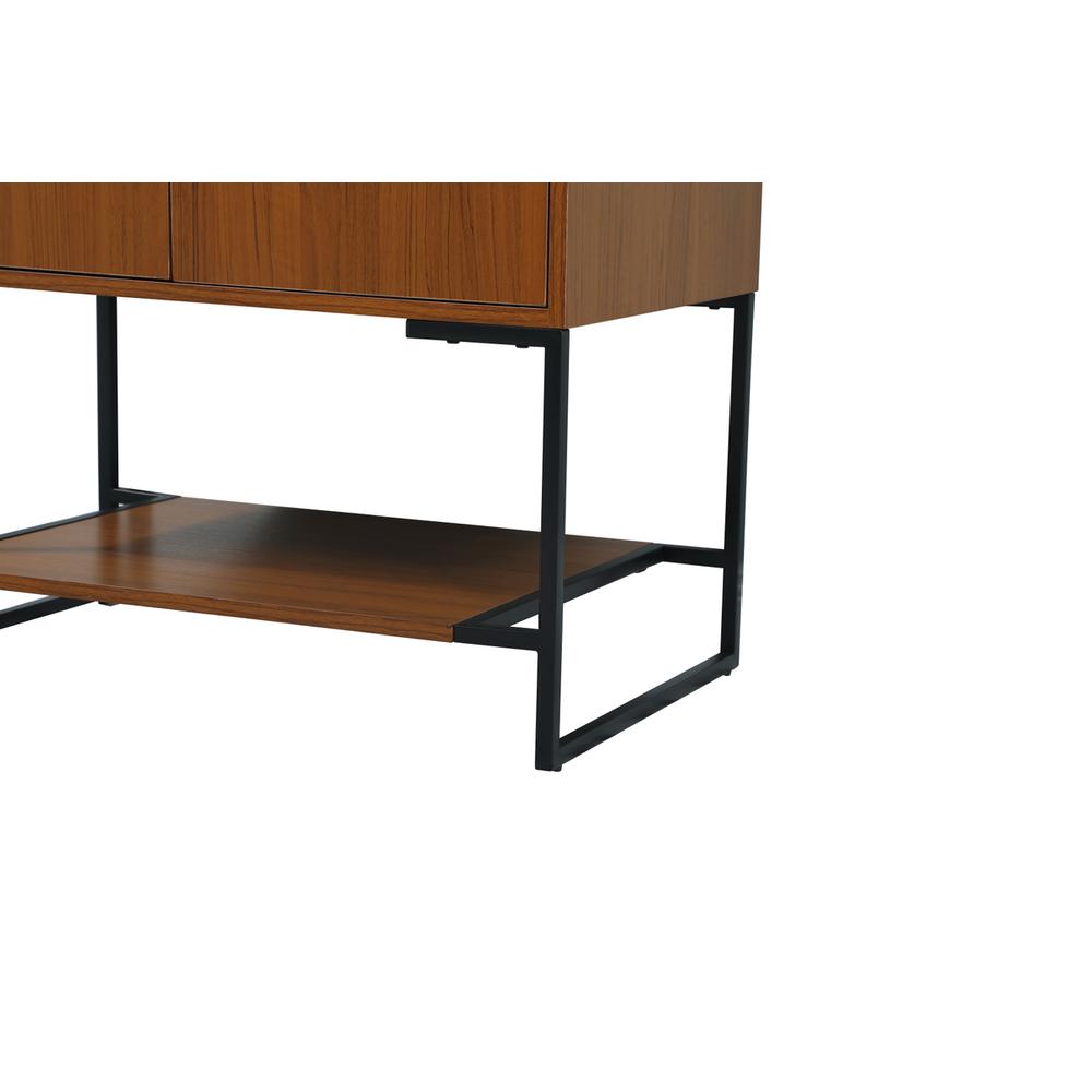 30 inch Single bathroom vanity in teak. Picture 13
