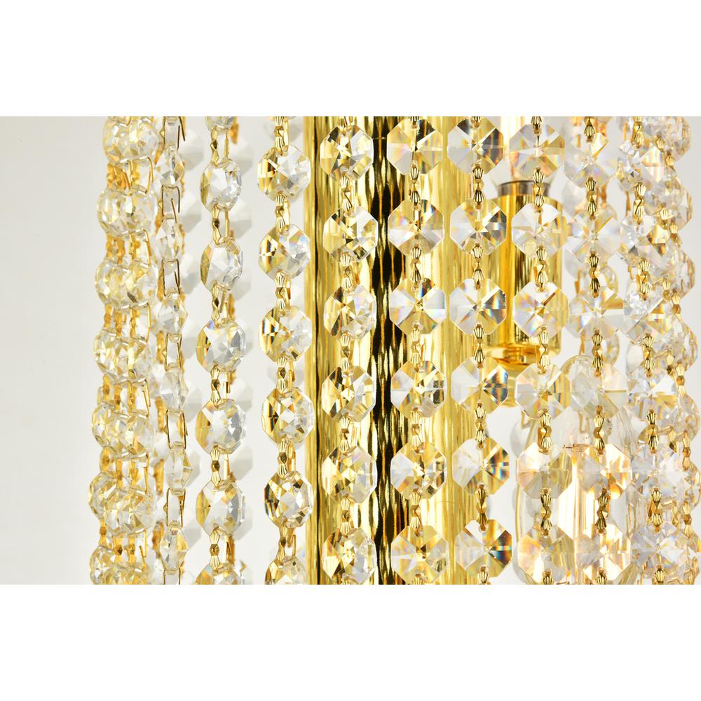 Toureg 16 light Gold Chandelier Clear Royal Cut Crystal. Picture 5