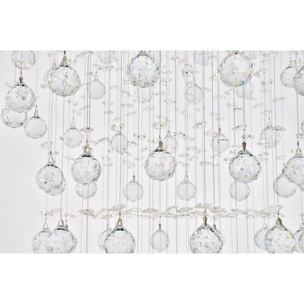 Galaxy 13 light Chrome Chandelier Clear Royal Cut Crystal. Picture 4