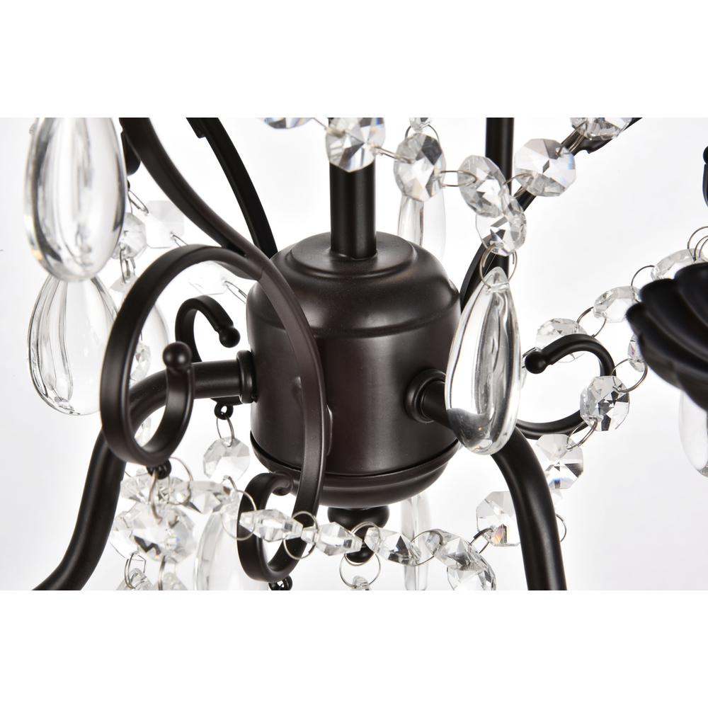 BLAISE Collection Pendant D15 H20 Lt:3 Oil rubbed bronze Finish. Picture 5