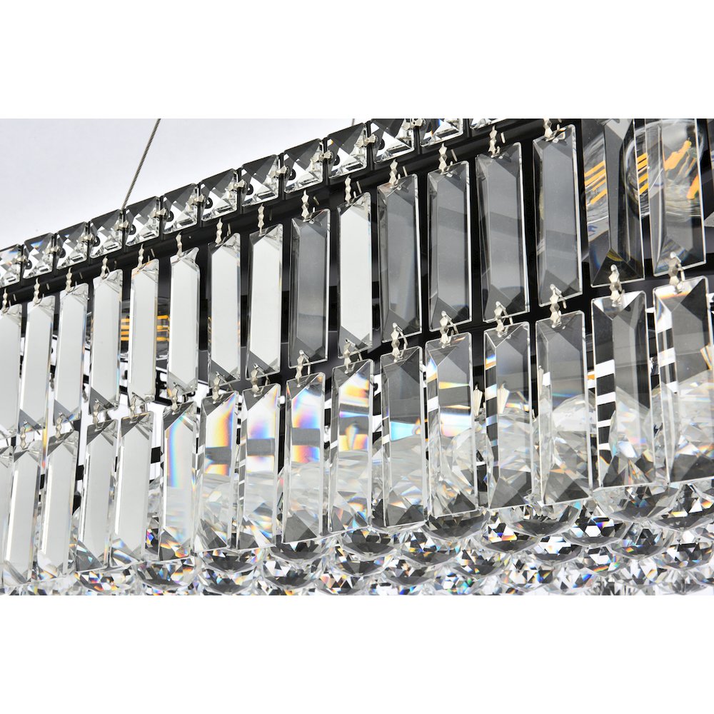 Maxime 24 Inch Black Chandelier. Picture 5