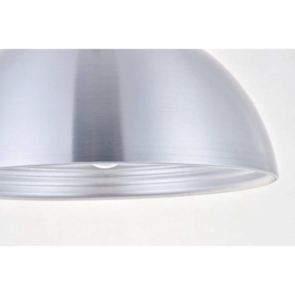 Circa 1 Light Burnished Nickel Pendant. Picture 4