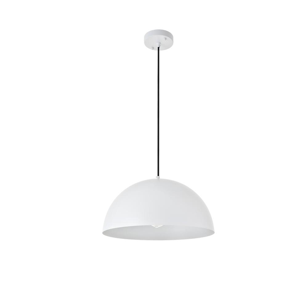 Forte 1 light White Pendant. Picture 4