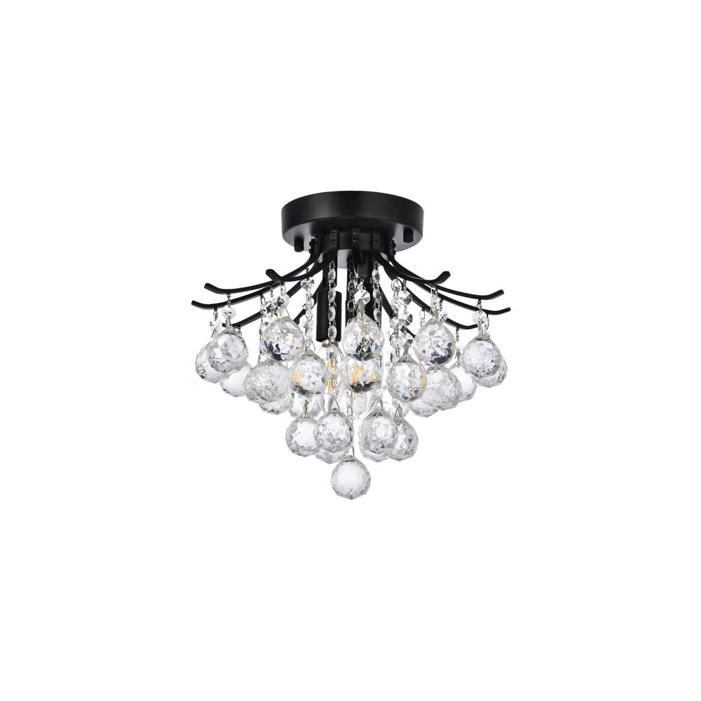 Toureg 12 inch black flush mount. Picture 6