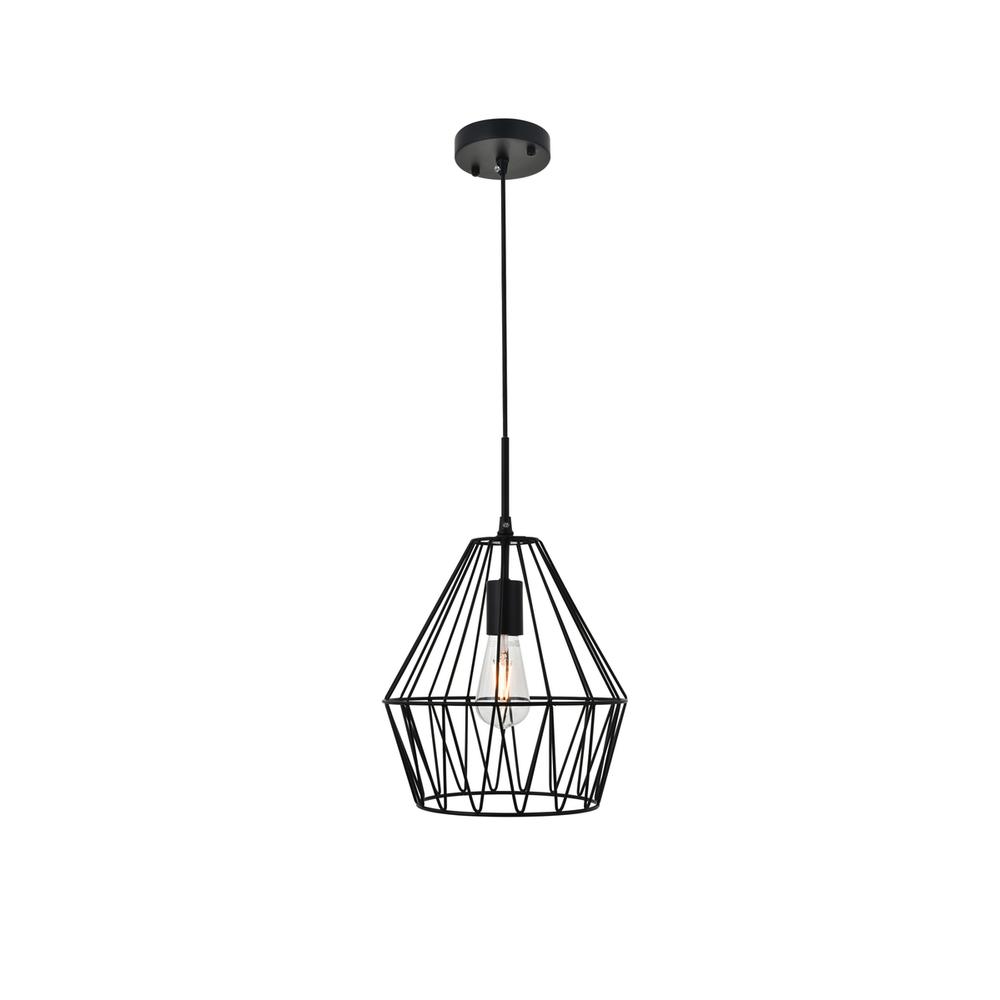 Candor 1 light black Pendant. Picture 5