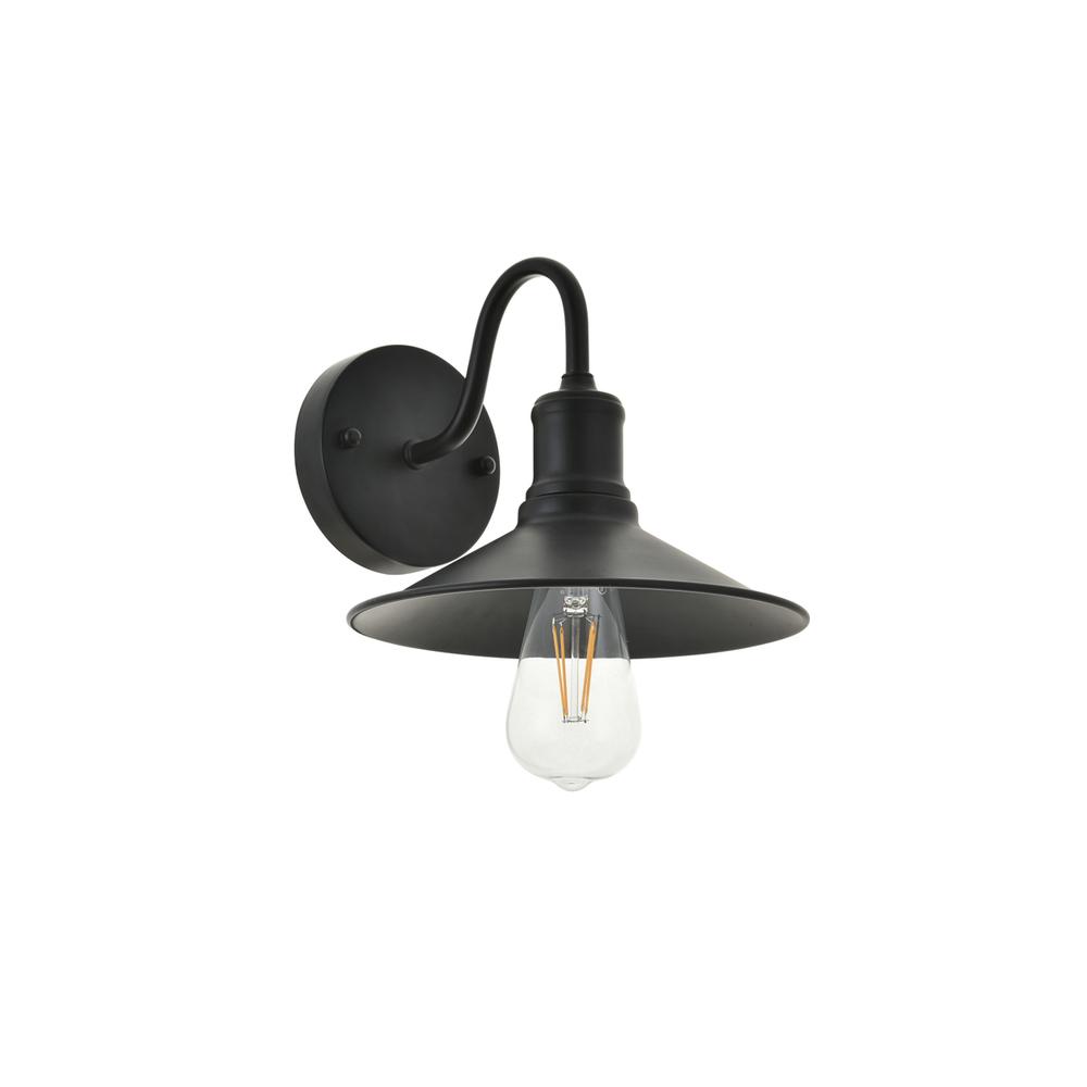 Etude 1 light black Wall Sconce. Picture 4