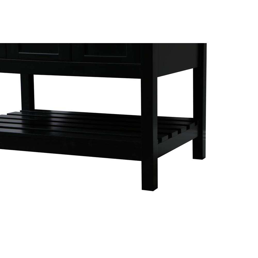 32 inch Single bathroom vanity in black. Picture 13