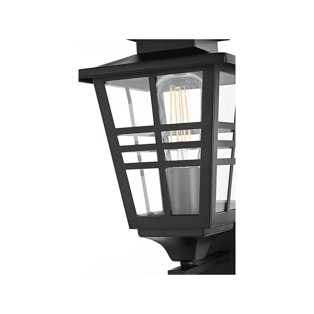 Macon 7 inch Outdoor Pendant in Black. Picture 6