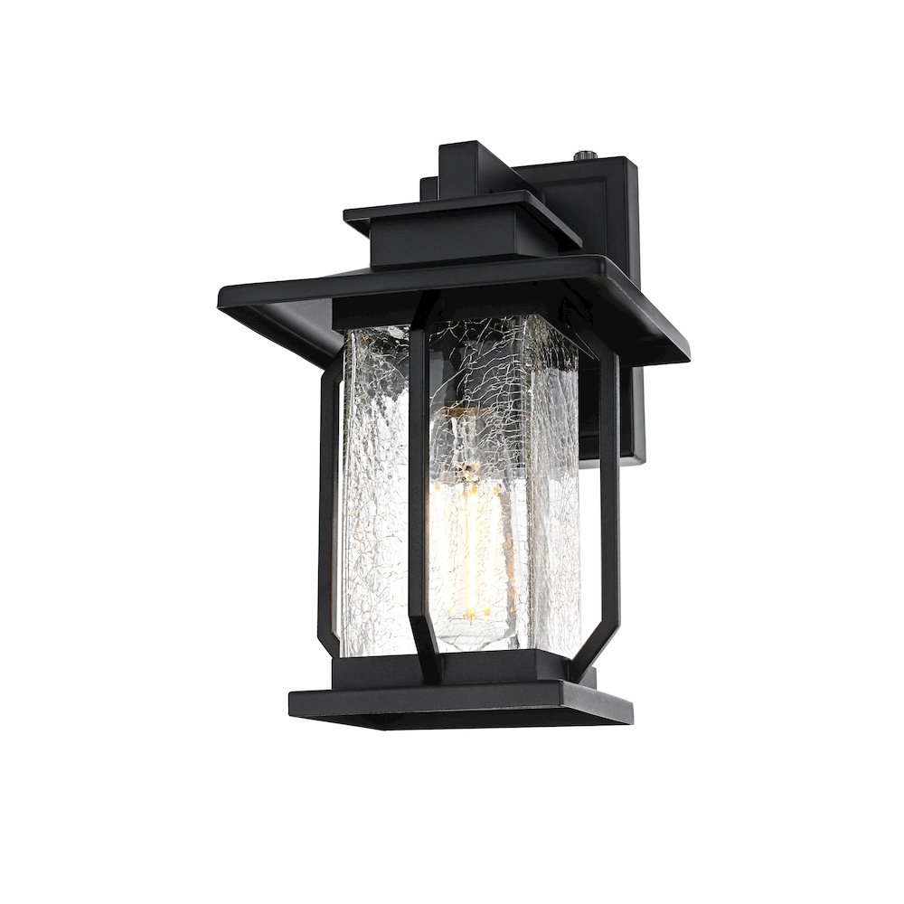 Salem 7 inch Outdoor Pendant in Black. Picture 3