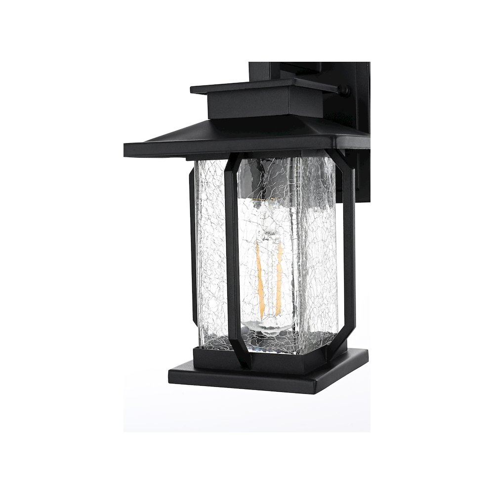 Salem 7 inch Outdoor Pendant in Black. Picture 4