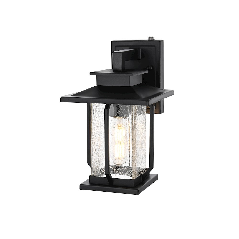 Salem 7 inch Outdoor Pendant in Black. Picture 7