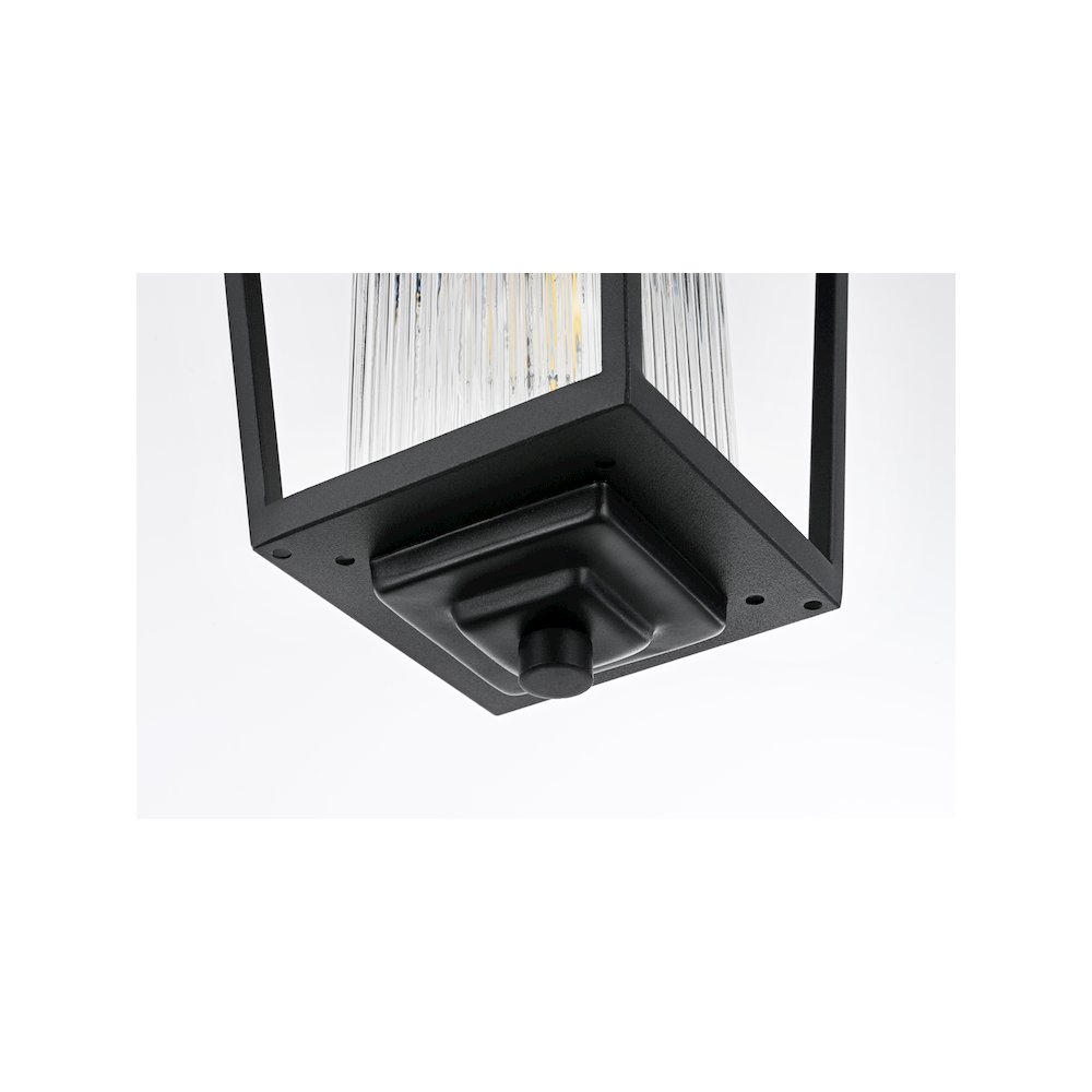 York 7 inch Outdoor Pendant in Black. Picture 7