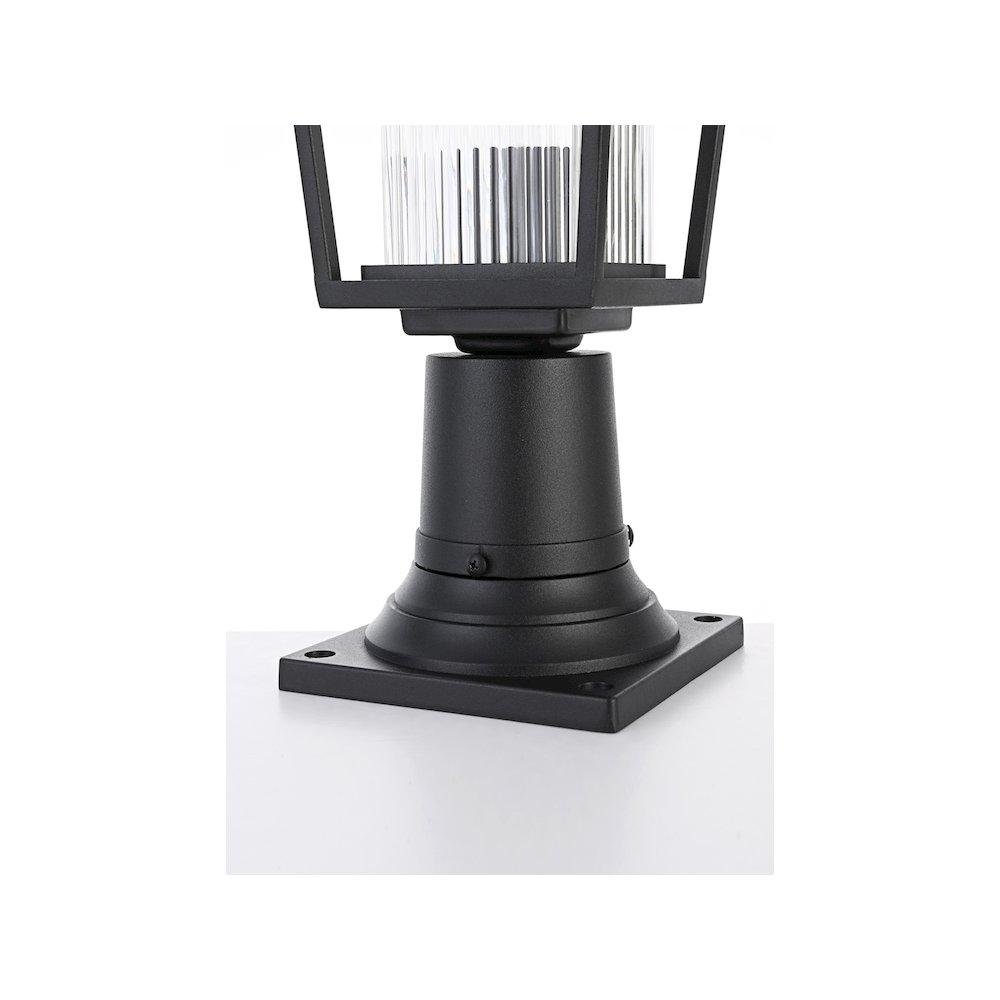 York 7 inch Outdoor Pendant in Black. Picture 5