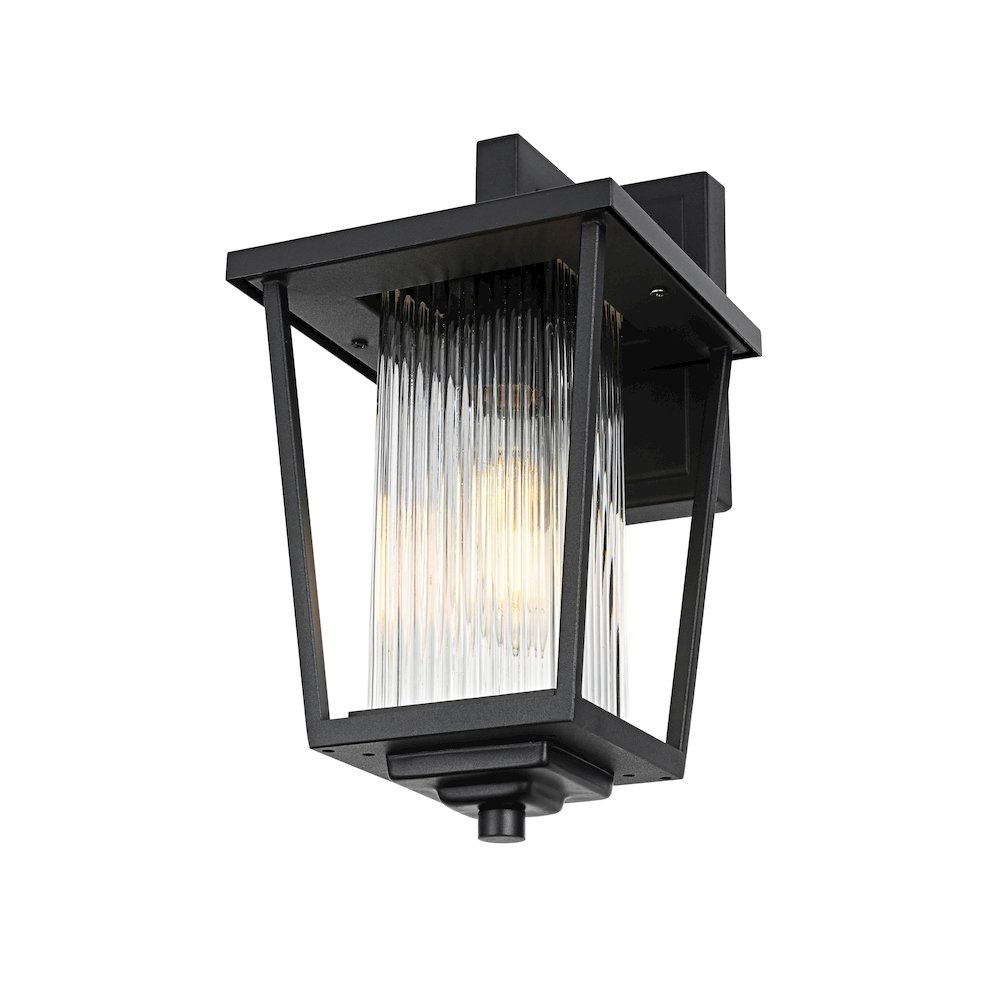 York 7 inch Outdoor Pendant in Black. Picture 3