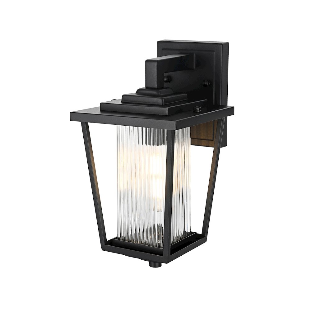 York 7 inch Outdoor Pendant in Black. Picture 7