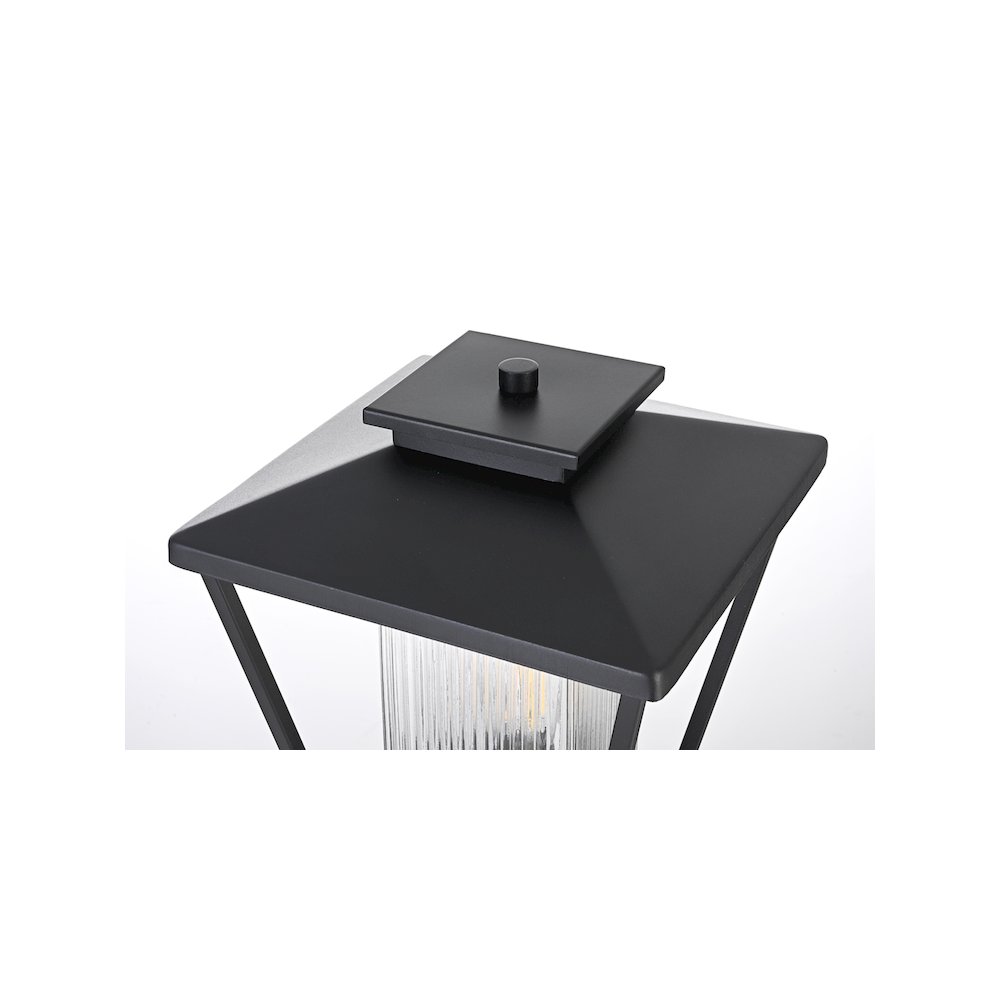 Gaul 7 inch Outdoor Pendant in Black. Picture 4