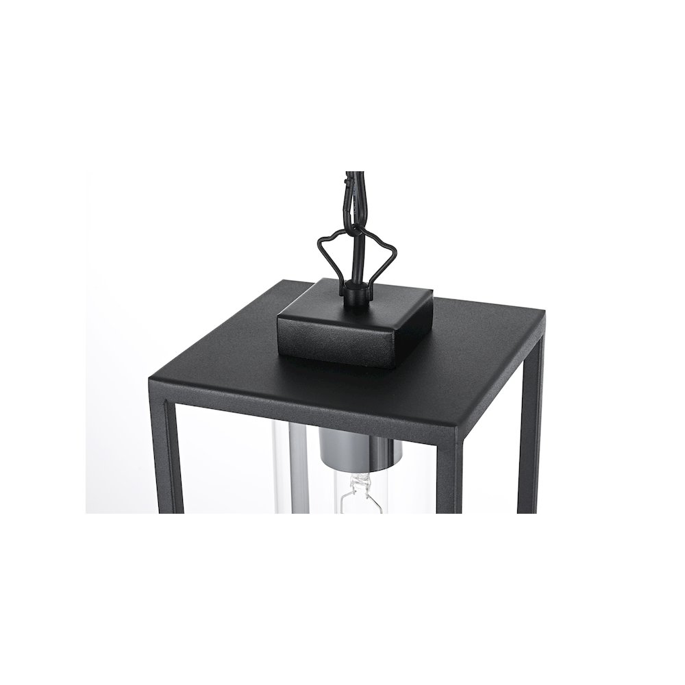 Memphis 7 inch Outdoor Pendant in Black. Picture 3