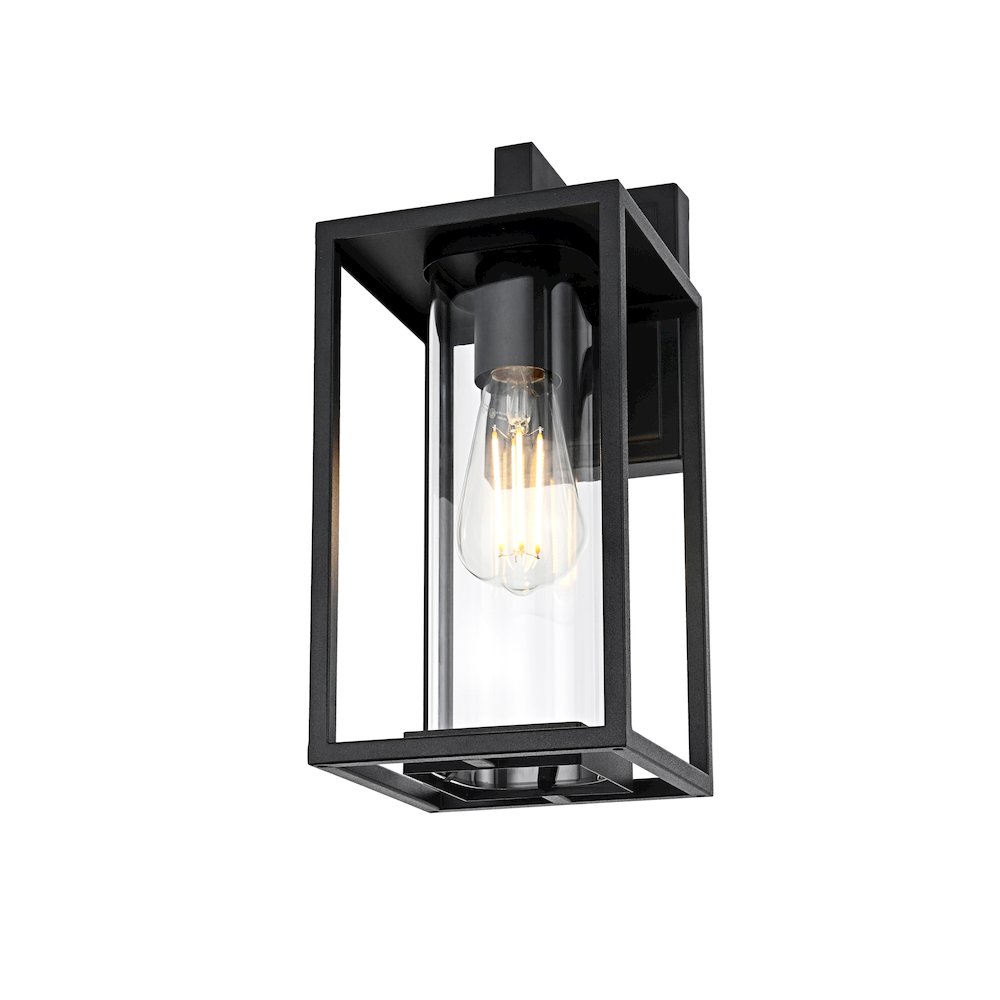 Memphis 7 inch Outdoor Pendant in Black. Picture 3