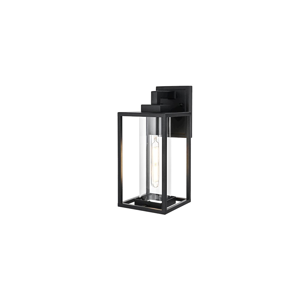 Memphis 7 inch Outdoor Pendant in Black. Picture 7