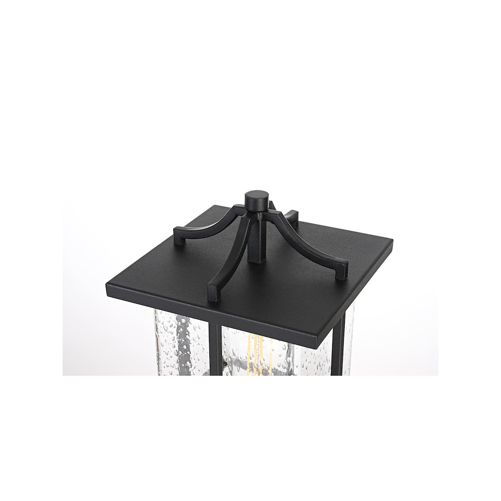 Miller 7 inch Outdoor Pendant in Black. Picture 4